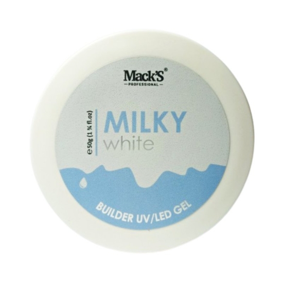 Gel de constructie Builder - Milky White - MAKCS - 15ml